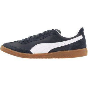 Puma Super Liga Retro Lace Up Mens Blue Sneakers Casual Shoes